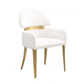 Northam Arm Chair (2/Ctn) Model Fm37005Wh-Ac-2Pk By Furniture Of America